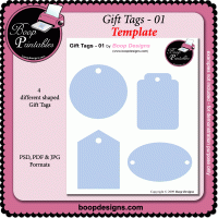 Gift Tags 01 TEMPLATE by Boop Designs Gift Tags 01 TEMPLATE by Boop Designs